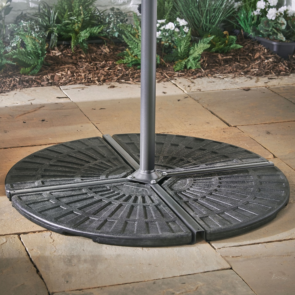 image 1 of VonHaus Banana Parasol Base Segments Pack of 2