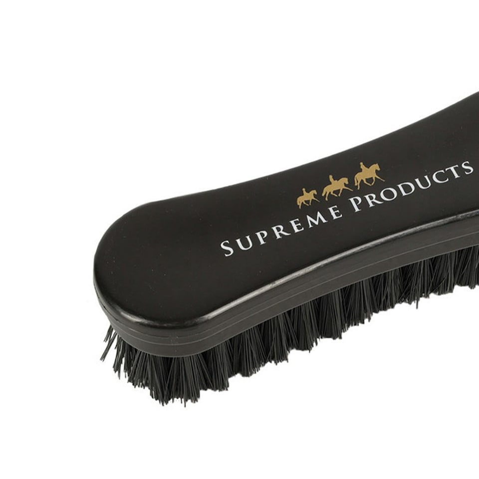 image 1 of Supreme Products Pampered Pony Horse Face Brush - Black/Gold - One Size