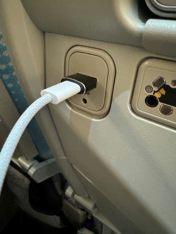 image 1 of USB-C 3.1 to USB-A Adapter | Silver | Dark Silver USB-A to USB-C Adapter