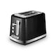 image 1 of Tower T20083BLK Saturn 2 Slice Toaster Black