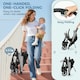 image 4 of AIYAPLAY Travel Stroller with Easy Folding, Lightweight Pushchair Grey | Light Grey