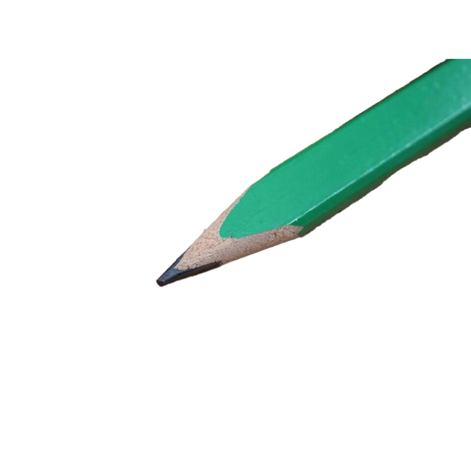 image 1 of Faithfull Fsc Carpenter's Pencils - Green / Hard (pack 10) | Multi | Multi Colour | One Size | 1