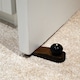 image 5 of Nicola Spring Wooden Door Stop - Black