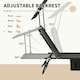 image 3 of Outsunny 2 Piece Folding Sun Loungers with Adjustable Backrest, Sunshade, Black