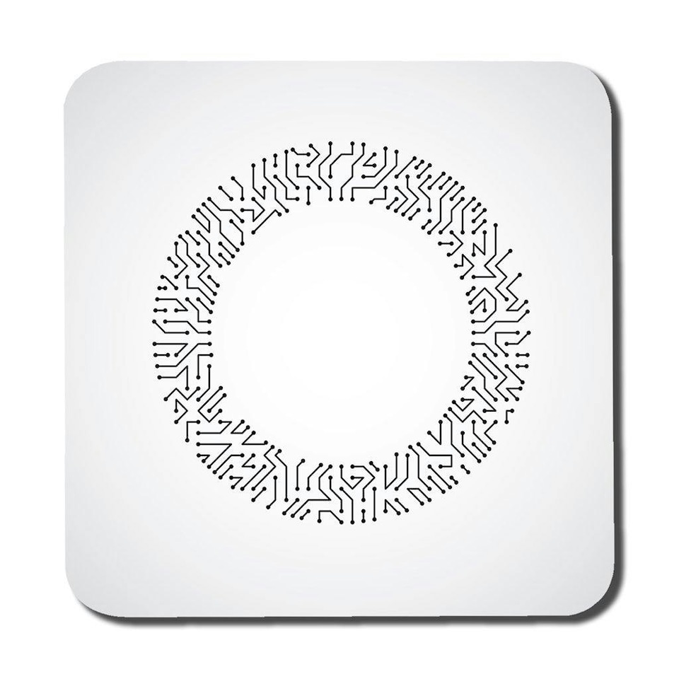 image 1 of Abstract technology (Placemat & Coaster Set)