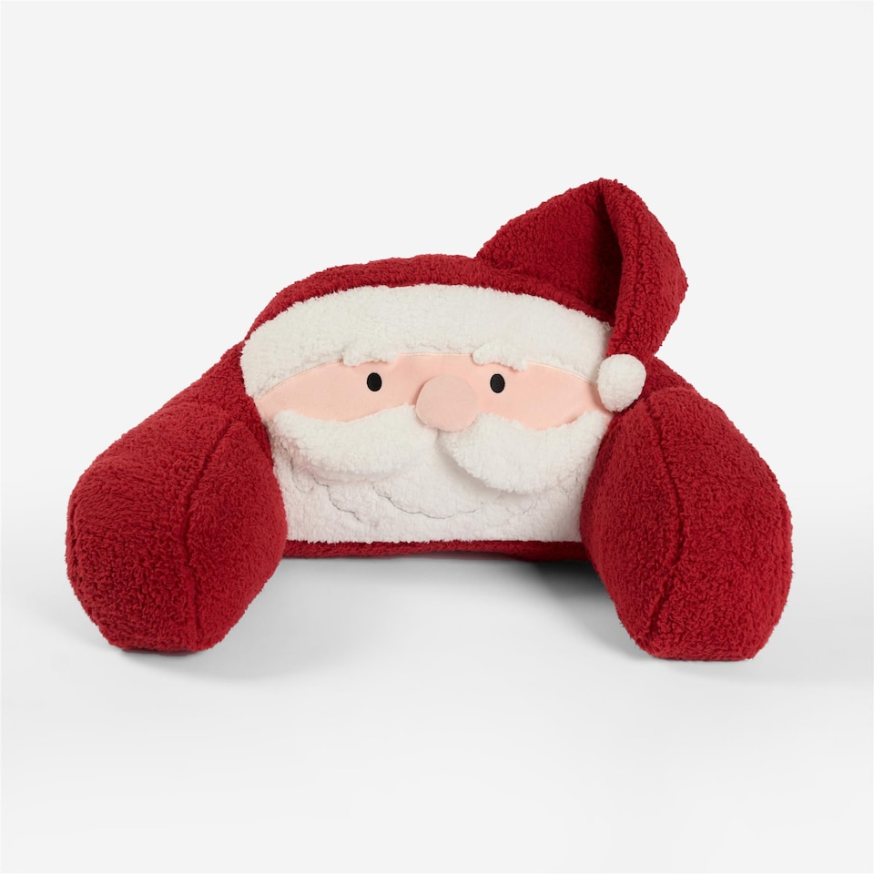 image 1 of OHS Christmas Santa Fleece Redding Cuddle Cushion