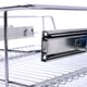 image 7 of Living and Home 2Pcs Metal Sliding Pull Out Wire Basket Organizer For 500mm Cabinet | Silver
