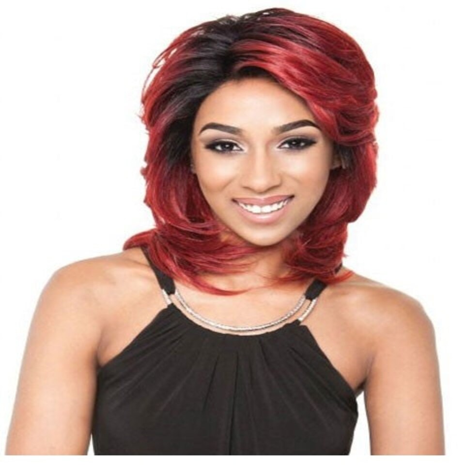 Mane Concept Hair Silk Lace Front HH Blend BS 611 Wig Multi | FTP1B/27 | One Size