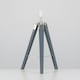 image 2 of ValueLights Clipper Grey Table Lamp Base