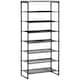 image 1 of HOMCOM Shoe Rack, 8-tier Shoe Storage Shelf for 21-24 Pair Shoes for Entryway