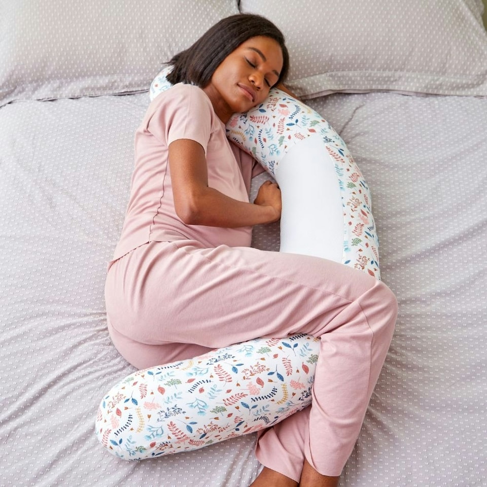 image 1 of Purflo Breathe Pregnancy Pillow - Botanical