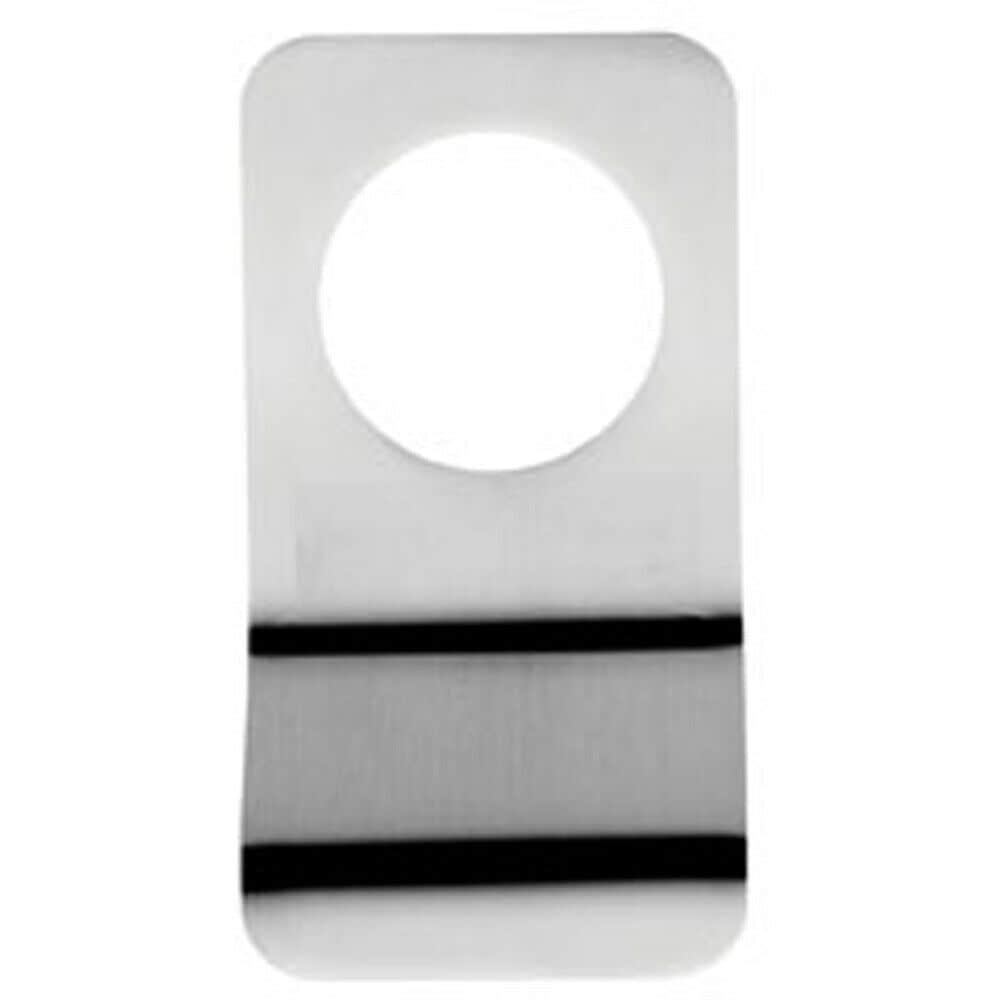 Loops Rim Profile Cylinder Latch Pull External Door Handle Satin Stainless Steel in Metallics