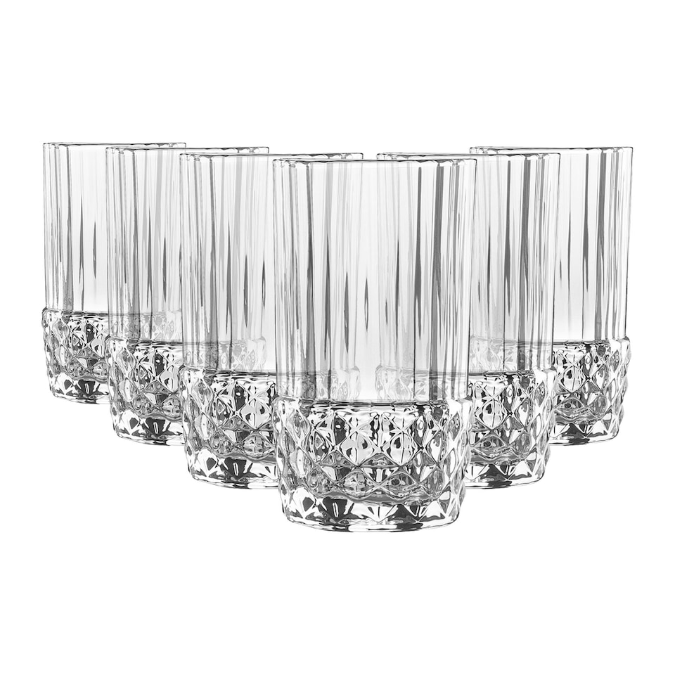 image 1 of Bormioli Rocco America '20s Shot Glasses - 80ml - Clear - Pack of 6 | Clear | Clear