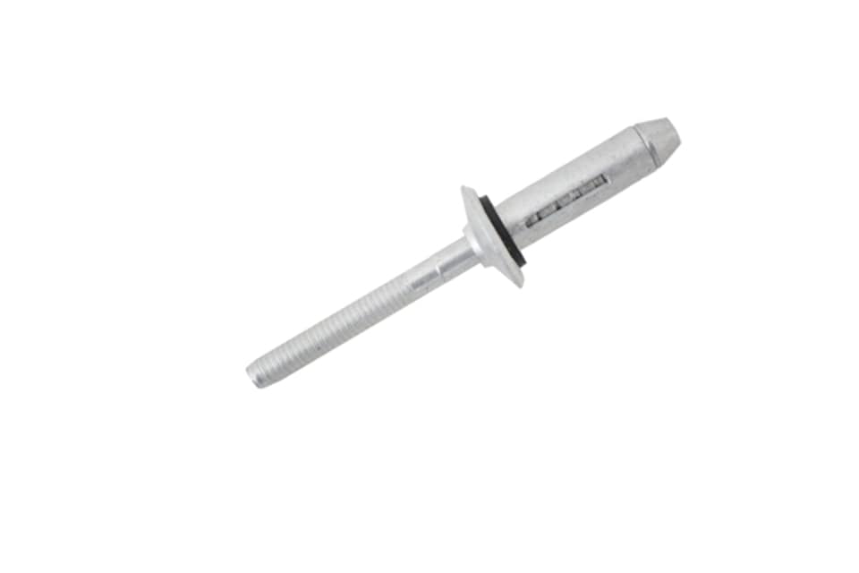 Jrp Riveting Products 5.2 x 25.4mm Aluminium Dome Head Washer - Box of 300