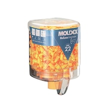 Moldex Disposable Foam Earplugs Mellows Station Snr 22 Db (250 Pairs) | Multi | Multi Colour | One Size | 1
