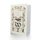 image 2 of Model Book of Calligraphy Art Card Ligature Guide with Butterfly