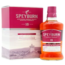 Speyburn - Speyside Single Malt Scotch 18 year old Whisky | Multi | Dark golden | Creamy dark chocolate, toffee, a gently oak spiciness and a touch of citrus | 1