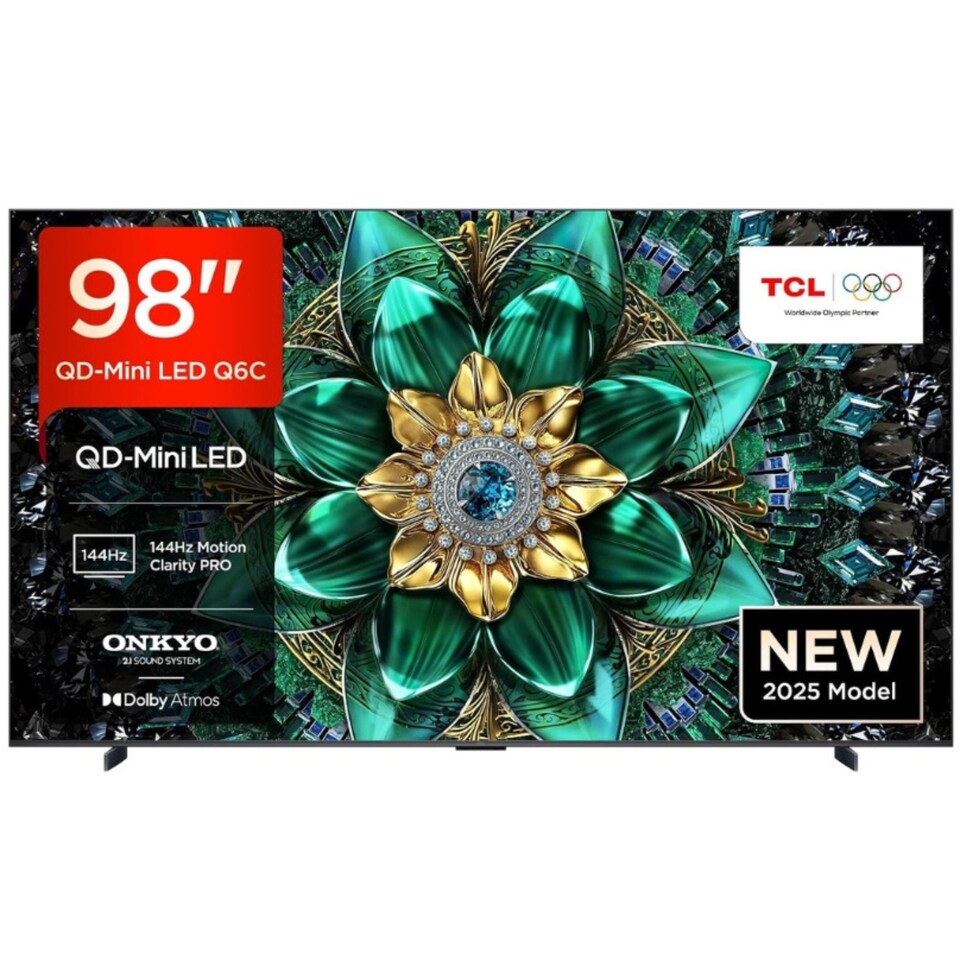 image 1 of TCL 98Q6C 98" Q6C 4K QLED Mini-LED Smart TV - Free 2 Yr Warranty