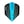 Black/Aqua Blue
