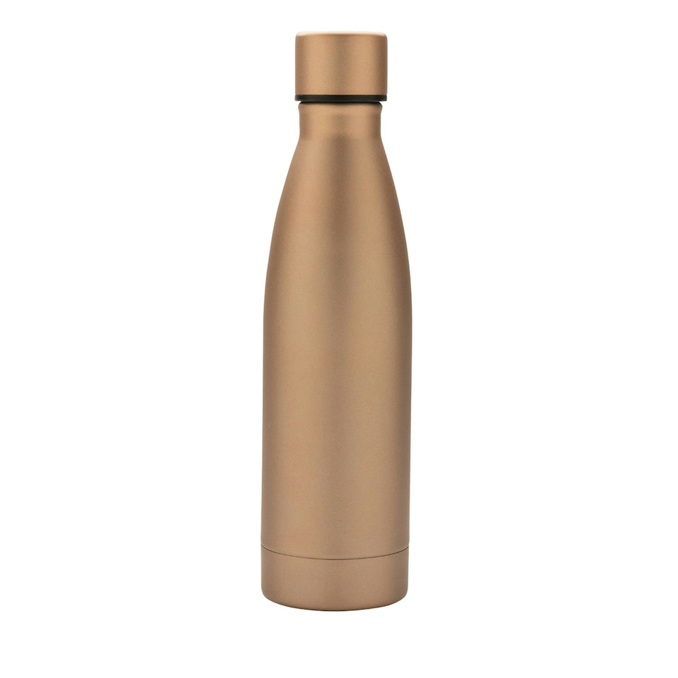 image 1 of XD Collection Recycled Stainless Steel 500ml Thermal Flask - Golden - One Size Yellow | One Size