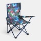 image 1 of OHS Kids Football Camping Chair Folding Garden Outdoor Picnic Seat | Multi | Neon