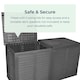 image 6 of Extra Large Outdoor Garden Storage Box 750L