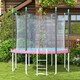 image 6 of SPORTNOW 8FT Trampoline Pad Spring Cover, Waterproof, Multi-Colored