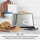 image 2 of Sage Toast Select Luxe - Compact 2-Slice Toaster - 6 Preset Settings, 1000 W, Variable Browning Level, LED Countdown Indicator - Damson Blue Blue