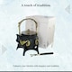 image 6 of Buckingham Cast Iron Japanese Teapot 1500 ml + Star trivet 18 cm + Lid Lifter   in wooden Gift Box