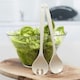 image 2 of Zeal Melamine 2-Piece Salad Servers Set Cream | Cream