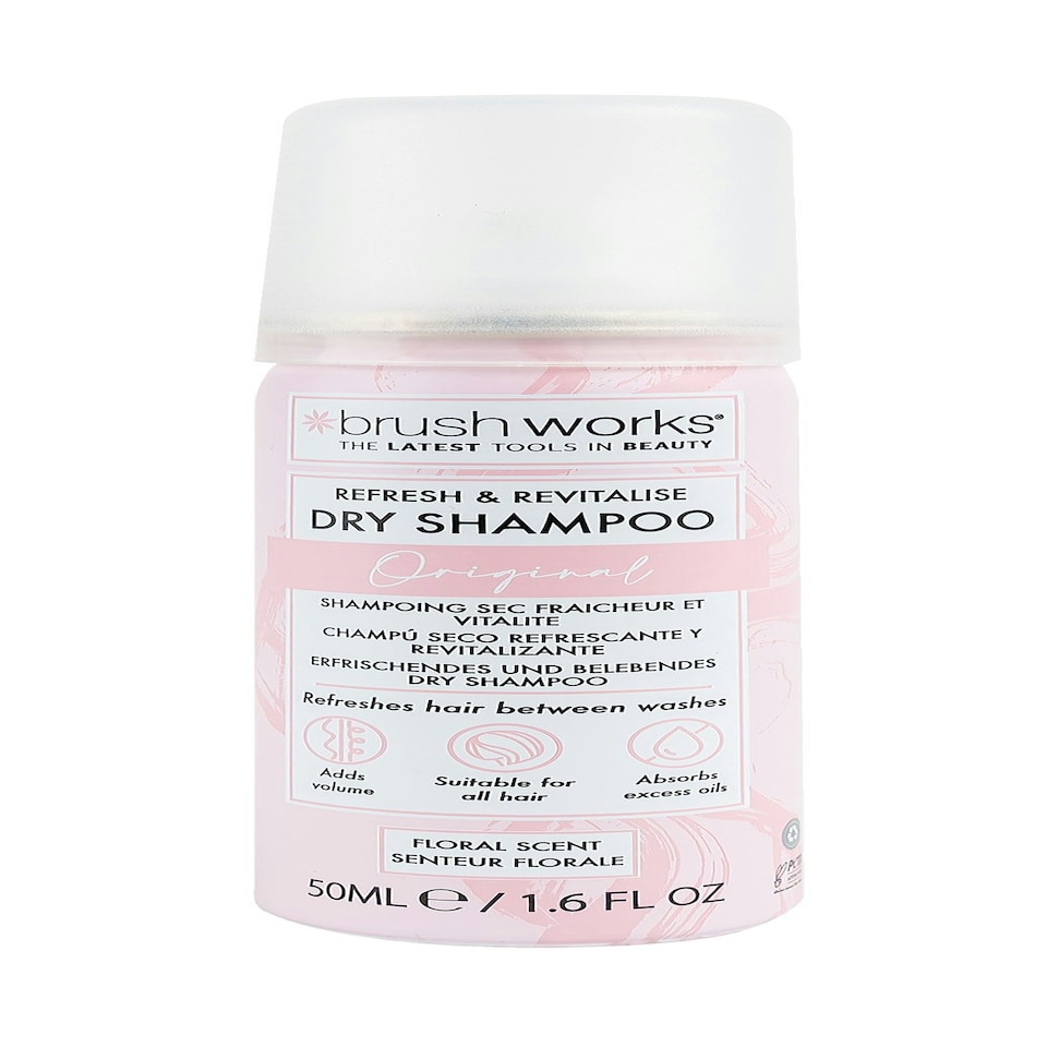 image 1 of Brushworks Refresh & Revitalise Floral Dry Shampoo - 50ml