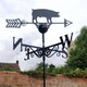 image 1 of Pig Weathervane - Solid Steel - W61 x H88 cm - Black