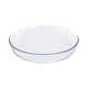 image 1 of Argon Tableware Round Glass Oven Dish - 26cm x 26cm | Clear | Clear | 26cm x 26cm