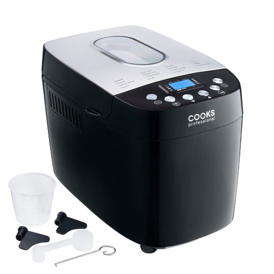 image 1 of Cooks Professional XL Digital Bread Maker with 15 Programmes, Timer & Keep Warm Function