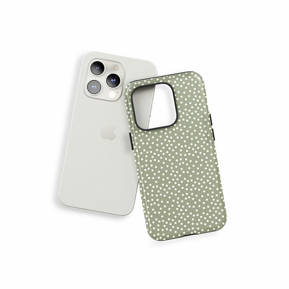 image 1 of Green Dot Phone Case Green | Galaxy S22 Ultra
Slim | Galaxy S22 Ultra
Slim
