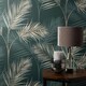 image 3 of Fine Decor South Beach Palm Leaf Wallpaper - Emerald Green - One Size Green