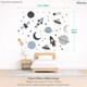 image 3 of Scandi Space Wall Stickers