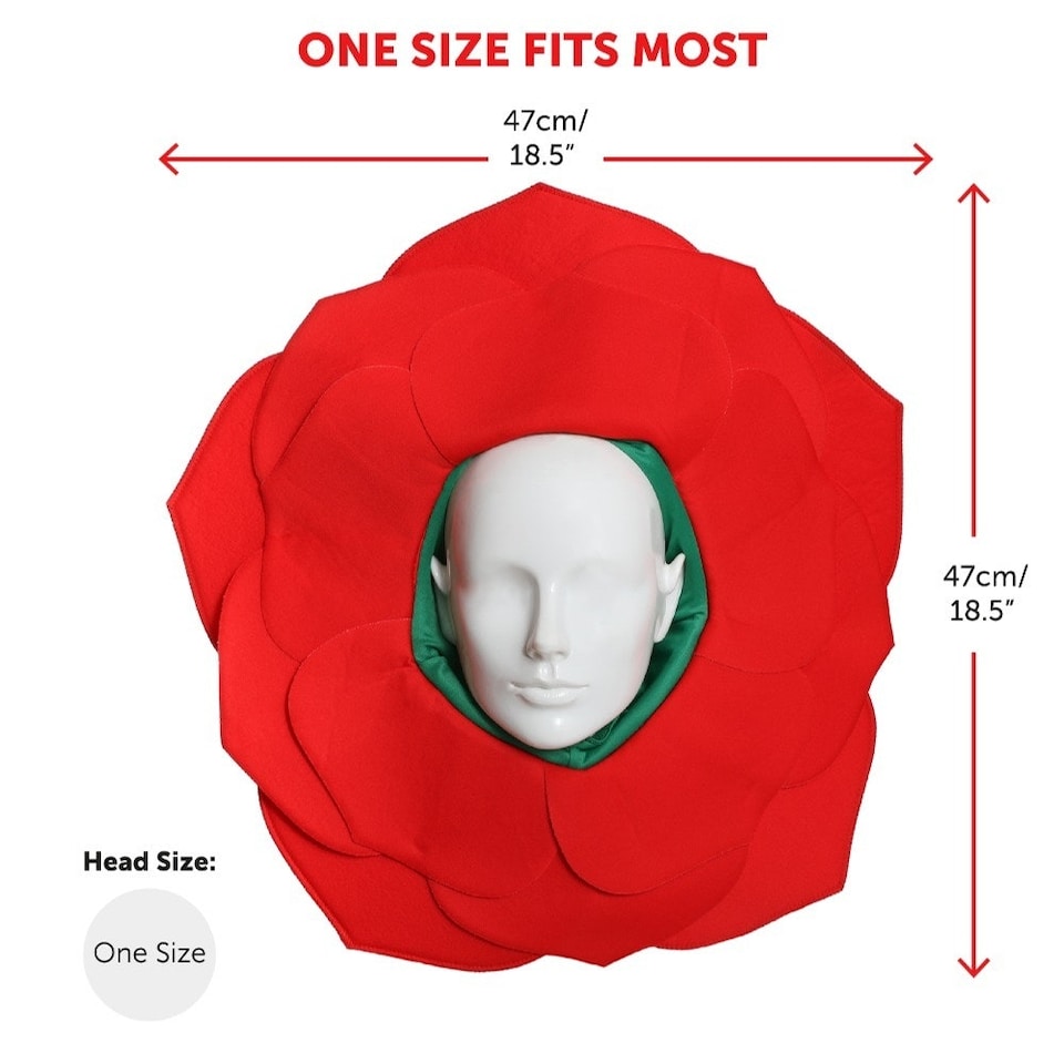 image 1 of Pack Of 2 St George's Day Set - Hat and 5ft x 3ft Flag Red | One Size