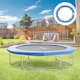 image 2 of HOMCOM 10ft Trampoline Accessories Surround Pad Spring Cover Padding Blue
