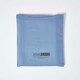 image 5 of Homescapes Air Force Blue Egyptian Cotton Flat Sheet 1000 Thread Count, King Blue | King