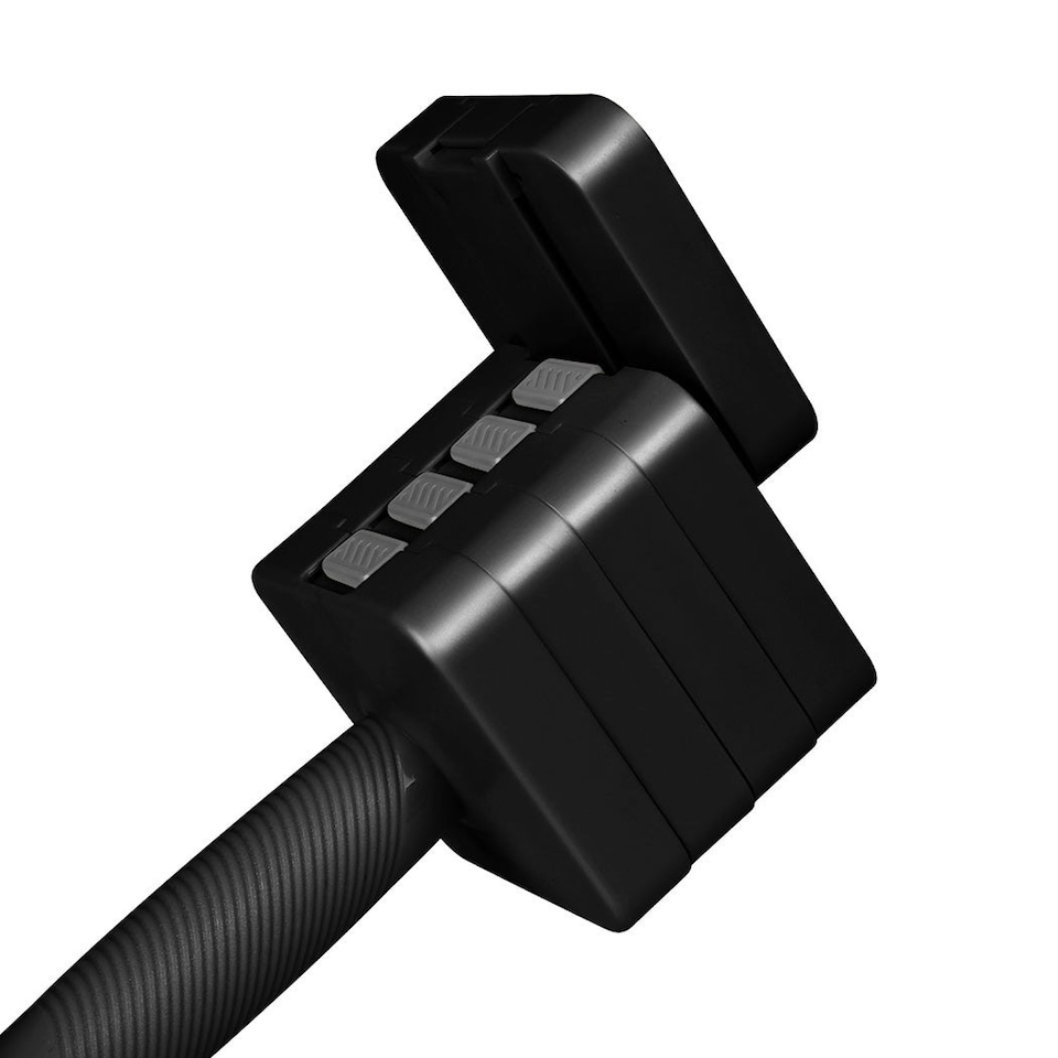 image 1 of Centra A Pair 2.8KG-10KG Adjustable Dumbbells With Metal Weight Block Set Black