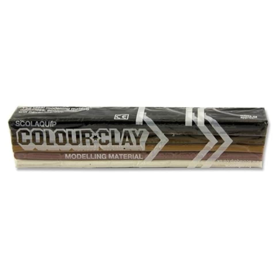 image 1 of 500g People Coloured Modelling Clay by Scola