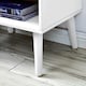 image 3 of Furniturebox Alma White Modern Bedside Table
