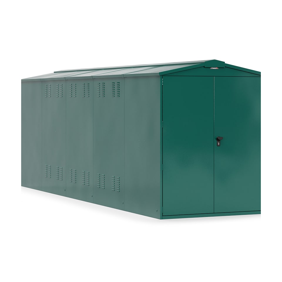 ASGARD Centurion Secured by Design High Security metal garden shed in ...