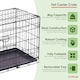 image 8 of 24" Folding Metal Dog Cage Puppy Transport Crate Pet Carrier
