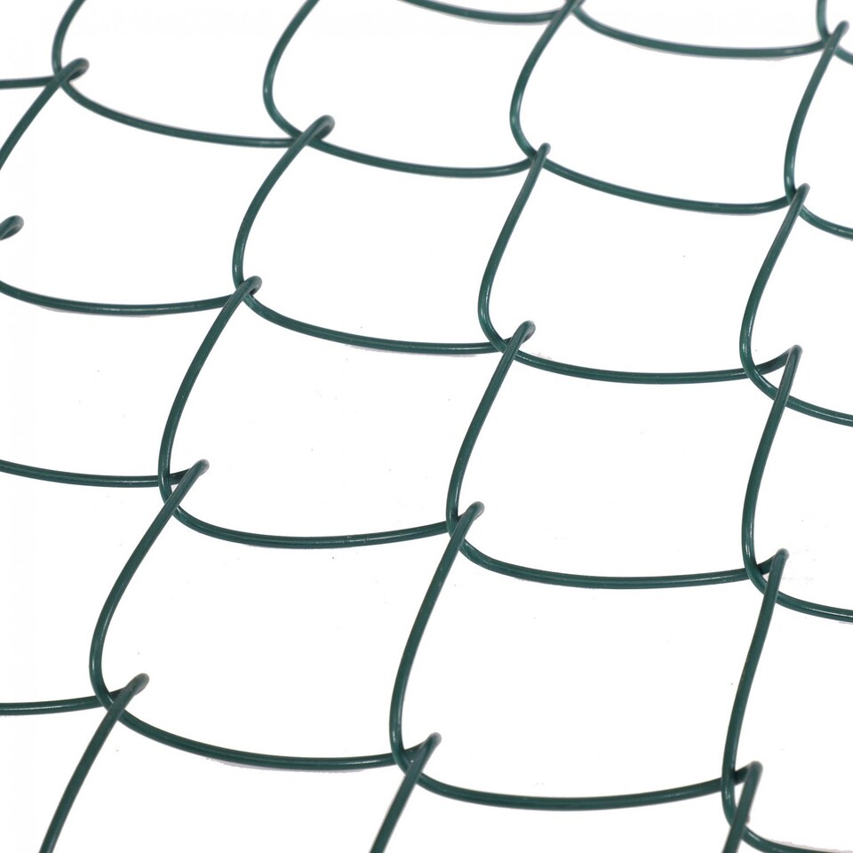 image 1 of 1.15m x 10m Green PVC Coated Galvanised Steel Chain Link Fencing | Green | 1