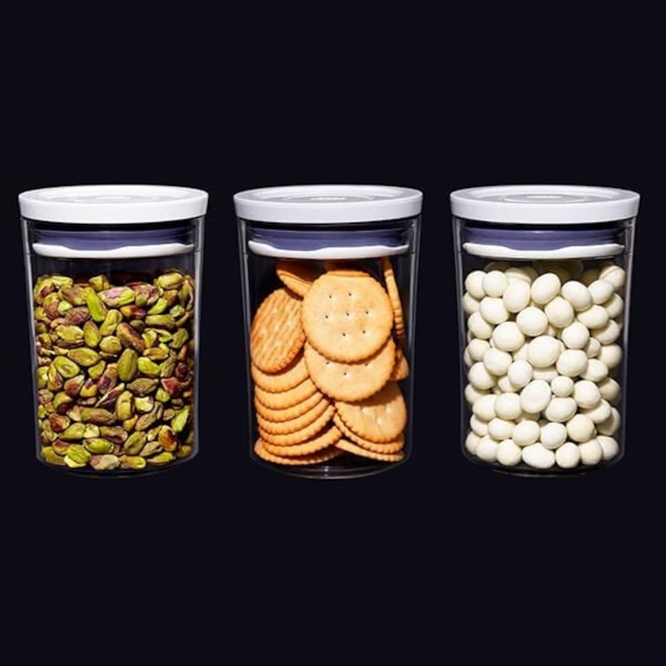 image 1 of OXO Good Grips POP Round 3-Piece Mini Canister Set