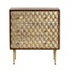 image 2 of Edison 4 Drawer Chest - Solid Mango Wood - L40 x W85 x H80 cm