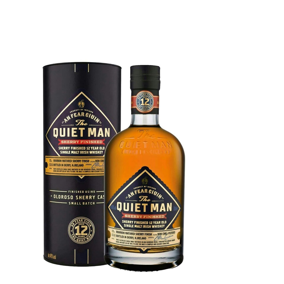 image 1 of The Quiet Man 12 Year Old Sherry Finish Whiskey
