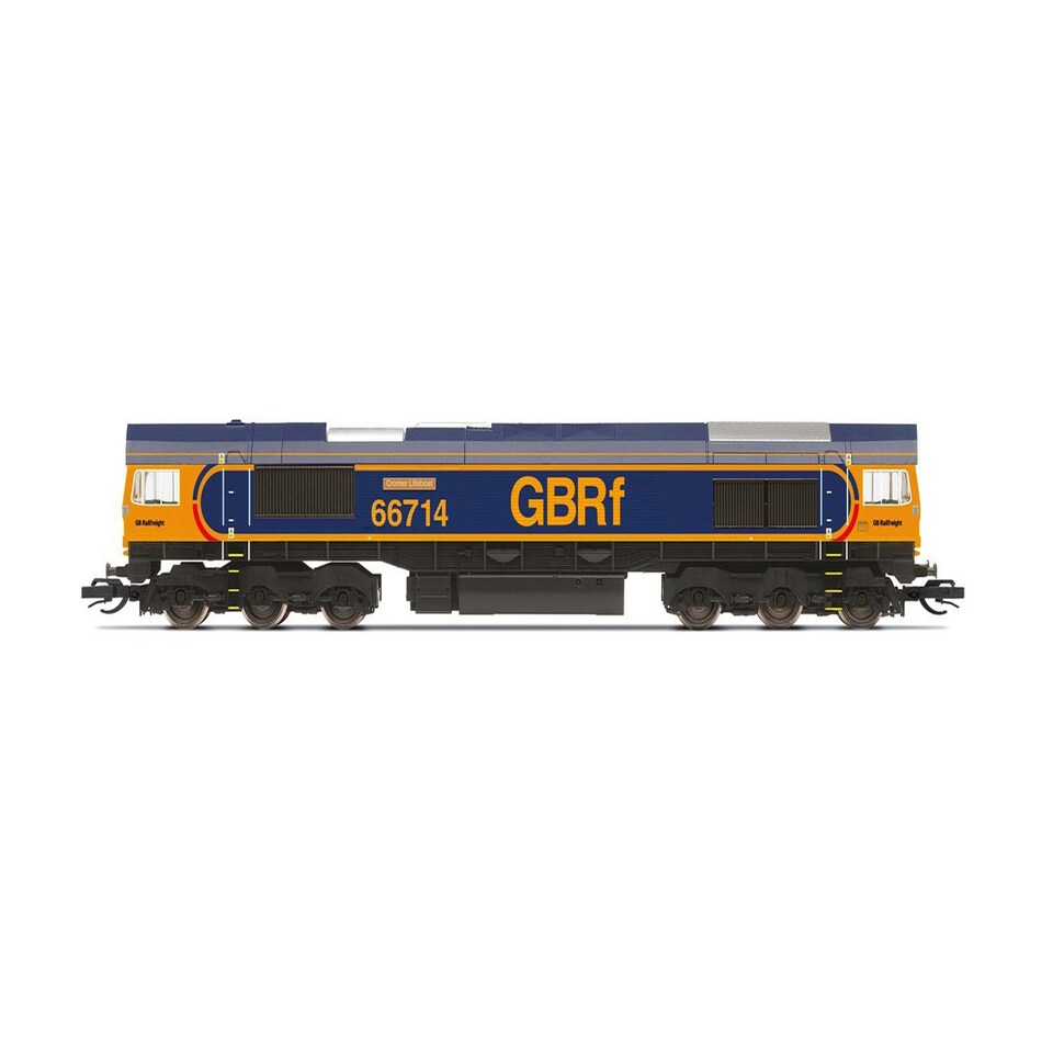 Hornby TT:120 Class 66 714 'Cromer Lifeboat' GBRf (DCC-Sound)